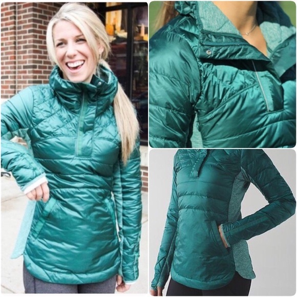 lululemon pullover down jacket